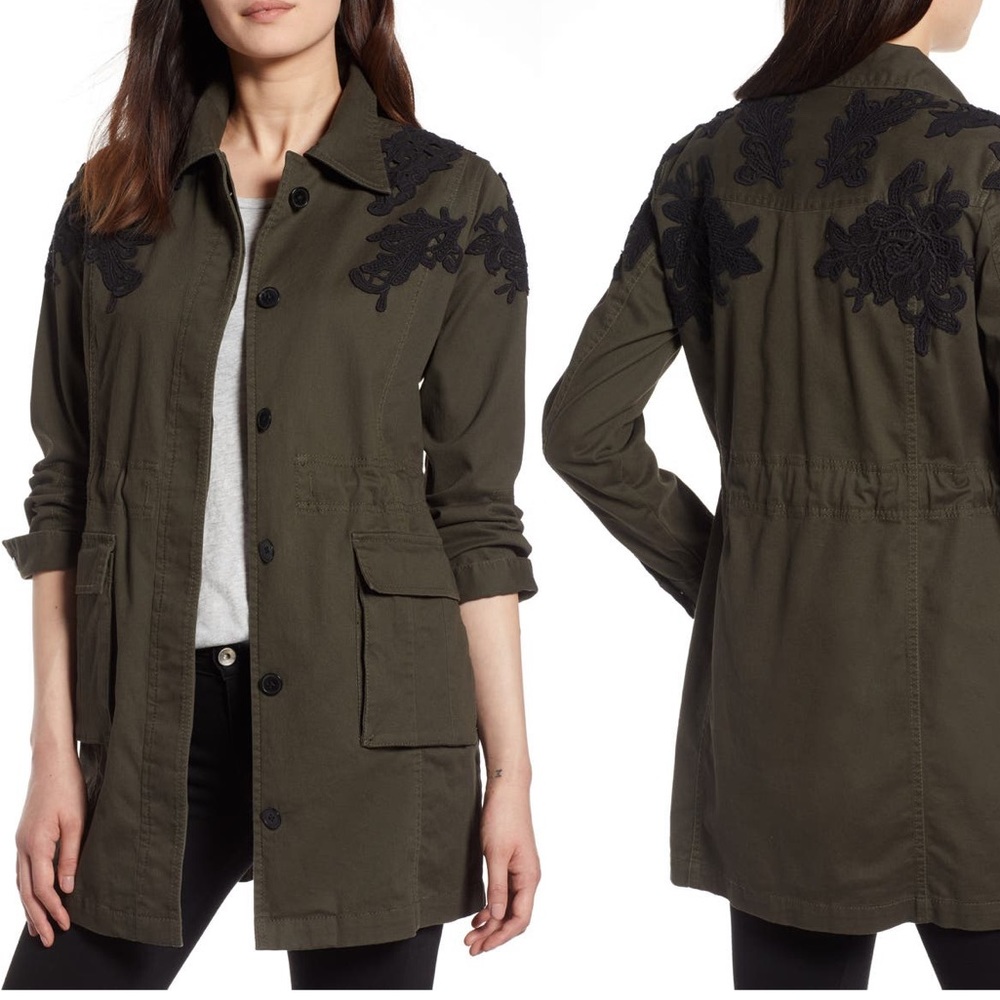 Halogen Lace Detail Jacket